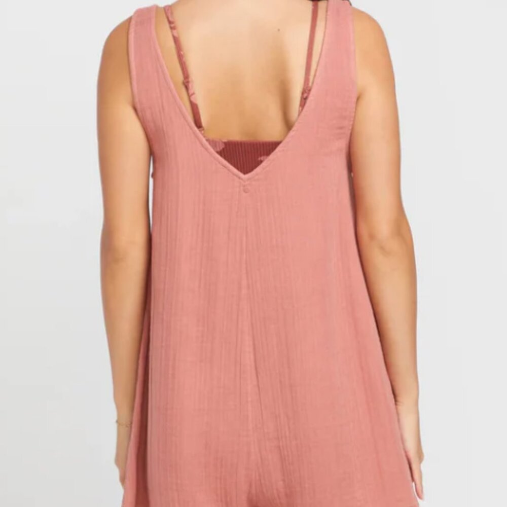 Volcom Juniors' Hang Loose Romper Swim Cover-Up NWT Sz XS - Picture 11 of 11